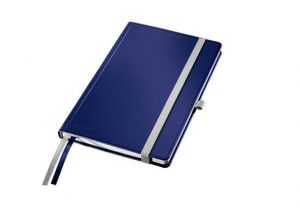 Zápisník Leitz STYLE A5, tvrdé desky, linkovaný, titanově modrá
