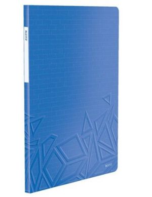 Katalogová kniha Leitz UrbanChic, PP, A4, 20 kapes, modrá