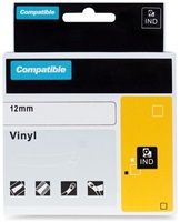 Xerox kompatibilní páska s DYMO 8432, 12mm x 5,5m, černý tisk / žlutý podklad, RHINO, viny