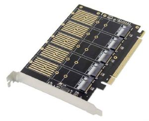 ProXtend  karta adaptéru PCIe X16 M.2 B Key SSD