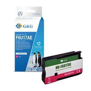 G&G kompatibilní ink s F6U17AE, HP 953XL, magenta, 1600str., NH-R00953XLM, pro HP "Officej