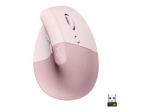 Logitech Lift Vertical Ergonomic Mouse - Vertikální myš - ergonomický - optický - 6 tlačít