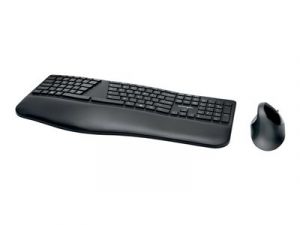Kensington Pro Fit Ergo Wireless Keyboard and Mouse - Klávesnice a sada myši - bezdrátový