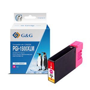 G&G kompatibilní ink s PGI 1500XL, magenta, NP-C-1500XLM/C, pro Canon MAXIFY MB2050, MB235