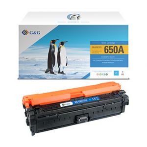 G&G kompatibilní toner s CE271A, cyan, 15000str., NT-CH271FC, HP 650A, pro HP LaserJet CP5