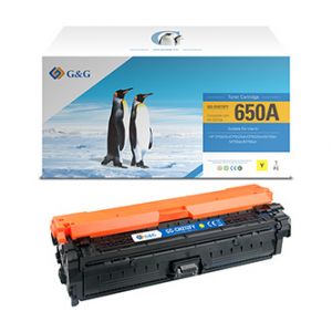 G&G kompatibilní toner s CE272A, yellow, 15000str., NT-CH272FY, HP 650A, pro HP LaserJet C
