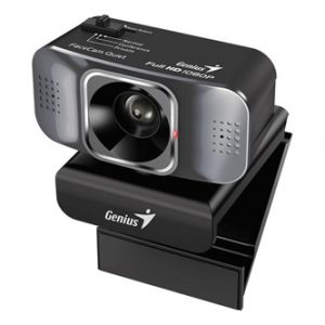 Genius Full HD Webkamera FaceCam Quiet, 1920x1080, USB 2.0, černá, Windows 7 a vyšší, FULL