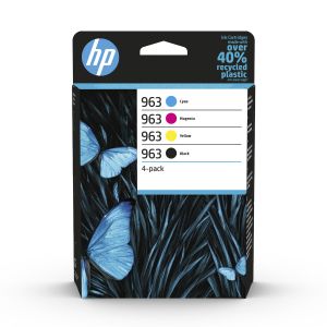 HP 963 CMYK Cartridge 4-Pack, HP 963 CMYK Cartridge 4-Pack