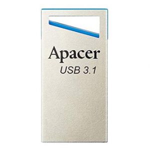 Apacer USB flash disk, USB 3.0 (3.2 Gen 1), 128GB, AH155, stříbrný, AP128GAH155U-1, USB A,
