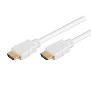 Video kabel HDMI samec - HDMI samec, HDMI 1.4 - High Speed with Ethernet, 0.5m, pozlacené