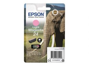 Epson 24 - 5.1 ml - světlá fialová - originální - blistr s RF alarmem - inkoustová cartrid