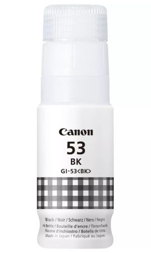 Canon inkoustová lahvička GI-53 BK černá