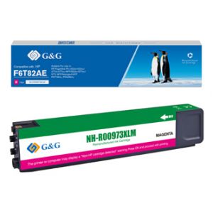 G&G kompatibilní ink s F6T82AE, magenta, 7000str., NH-R00973XLM, pro HP PageWide Pro 452,