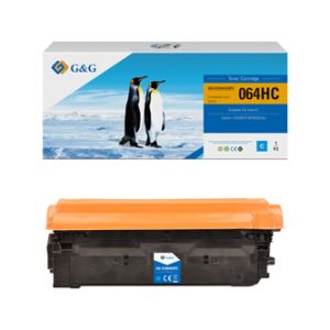 G&G kompatibilní toner s 064 H C, cyan, 10500str., NT-CC064XQFC-RC, high capacity, pro Can