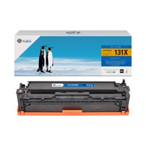 G&G kompatibilní toner s CF210X, black, 2400str., NT-PH210XBK, HP 131X, pro HP LaserJet Pr