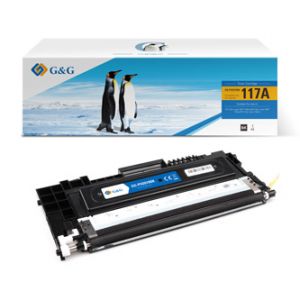 G&G kompatibilní toner s W2070A, black, 1000str., NT-PH2070BK, HP 117A, pro HP Color Laser