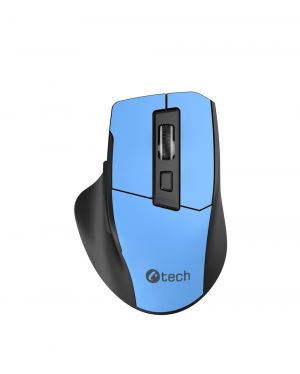 Myš C-TECH Ergo WM-05, 1600DPI, 6 tlačítek, USB, modrá