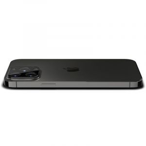 Spigen tR Optik, black 2 Pack - iPhone 13 Pro/Max
