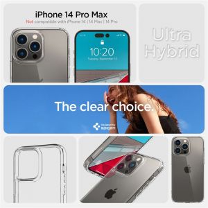 Spigen Ultra Hybrid, clear - iPhone 14 Pro Max