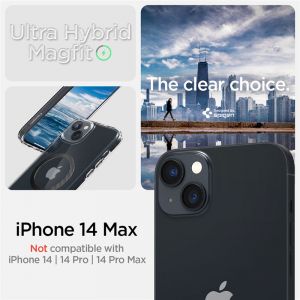 Spigen Ultra Hybrid Mag, carbon fb - iPhone 14 Max