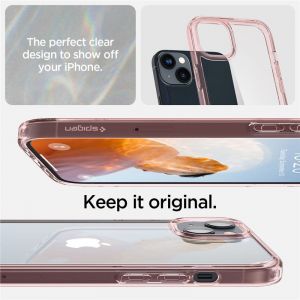 Spigen Ultra Hybrid, rose crystal - iPhone 14 Max