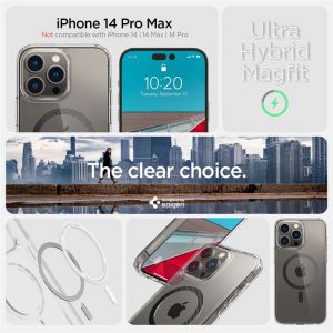 Spigen Ultra Hybrid Mag, carbon -iPhone 14 Pro Max