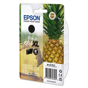 Epson 604XL - 8.9 ml - XL - černá - originální - blistr s RF / akustickým alarmem - inkous