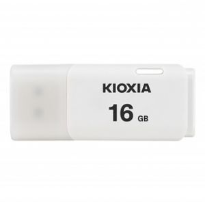 Kioxia USB flash disk, USB 3.0, 16GB, Hayabusa U301, Hayabusa U301, bílý, LU301W016GG4