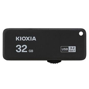 Kioxia USB flash disk, USB 3.0, 32GB, Yamabiko U365, Yamabiko U365, černý, LU365K032GG4