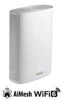 ASUS ZenWiFi XP4 Hybrid 1-pack Wireless AX1800 Dual-band Powerline Mesh WiFi 6 System, Hom