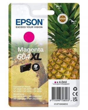 EPSON ink bar Singlepack "Ananas" Magenta 604XL Ink, BAR 350 stran