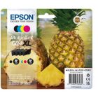 EPSON ink bar Multipack "Ananas" 4-colours 604XL Ink, ČB 500, BAR 350 stran