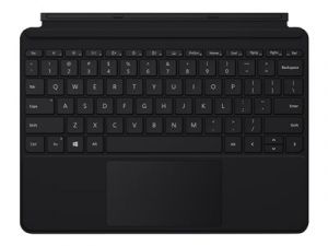 Microsoft Surface Go Type Cover - Klávesnice - s trackpad, akcelerometr - podsvícená - sev