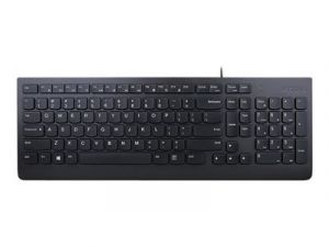 Lenovo, Essential Wired Keyboard (Black) - Czech/Slovakia