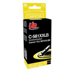 UPrint kompatibilní ink s CLI-581BK XXL, black, 11,7ml, C-581XXLB, very high capacity, pro