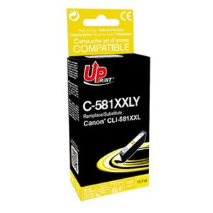 UPrint kompatibilní ink s CLI-581Y XXL, yellow, 11.7ml, C-581XXLY, very high capacity, pro