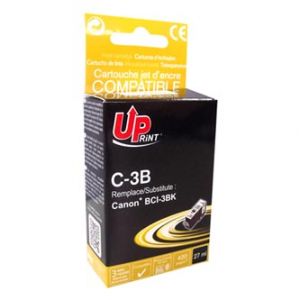 UPrint kompatibilní ink s BCI3eBK, black, 420str., 27ml, C-3B, pro Canon BCI3eBK - pro BJC