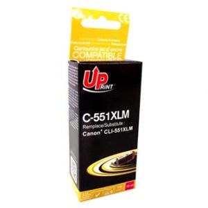 UPrint kompatibilní ink s CLI551M XL, magenta, 695str., 11ml, C-551XLM, high capacity, pro