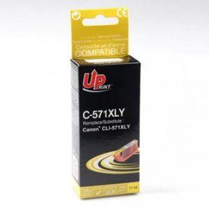 UPrint kompatibilní ink s CLI571Y XL, yellow, 800str., 11ml, C-571XLY, high capacity, pro
