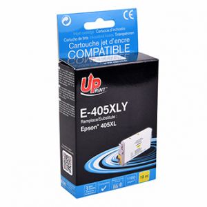 UPrint kompatibilní ink s C13T05H44010, 405XL, yellow, 1100str., 19ml, pro Epson WF-7835DT