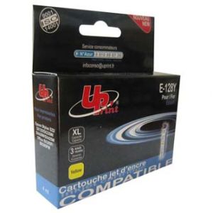UPrint kompatibilní ink s C13T12844011, yellow, 270str., 10ml, E-128Y, pro Epson Stylus S2