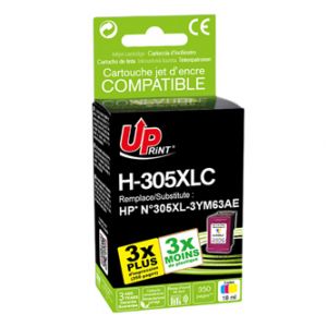 UPrint kompatibilní ink s 3YM63AE, HP 305XL, Tri-colour, 350str., H-305XLCL, High yield, H