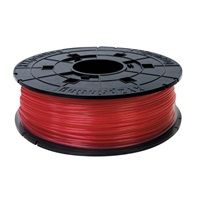 XYZ 600 gramů, Clear red PLA Filament Cartridge pro da Vinci Nano, Mini, Junior, Super, Co