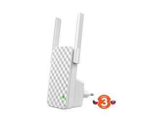 Tenda A9 - 300Mb/s WiFi-N Range Extender, prodloužení WiFi signálu, antény 2x 3dBi