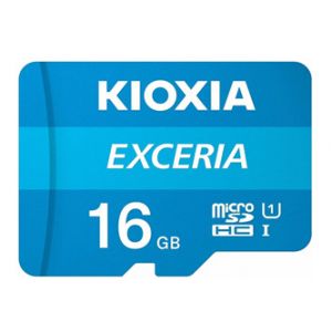 Kioxia Paměťová karta Exceria (M203), 16GB, microSDHC, LMEX1L016GG2, UHS-I U1 (Class 10)