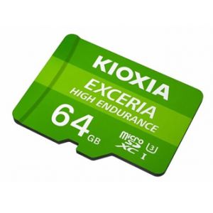 Kioxia Paměťová karta  Exceria High Endurance (M303E), 64GB, microSDXC, LMHE1G064GG2, UHS-