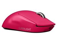 Logitech G PRO X SUPERLIGHT - Myš - optický - 5 tlačítka - bezdrátový - LIGHTSPEED - přijí