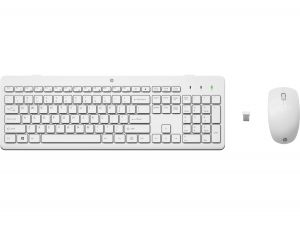 HP Bezdrátová klávesnice a myš HP 230 - bílá CZ / SK