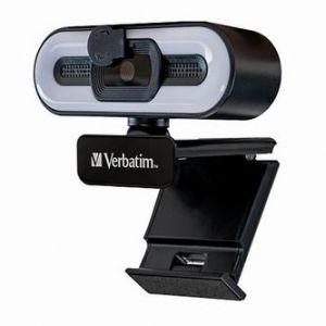 Verbatim Full HD Webkamera 2560x1440, 1920x1080, USB 2.0, černá, Windows, Mac OS X, Linux 