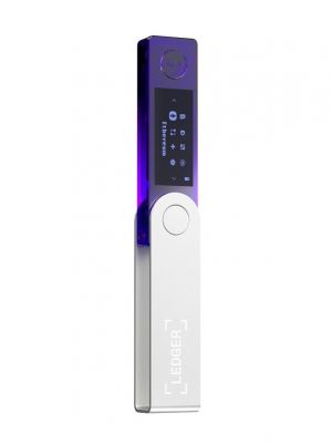 LEDGER Nano X Purple Transparent